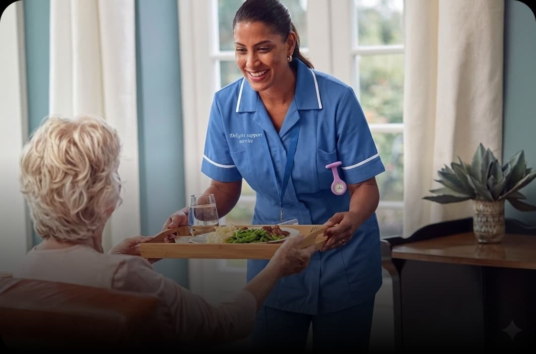 Delight Support experienced dementia care team