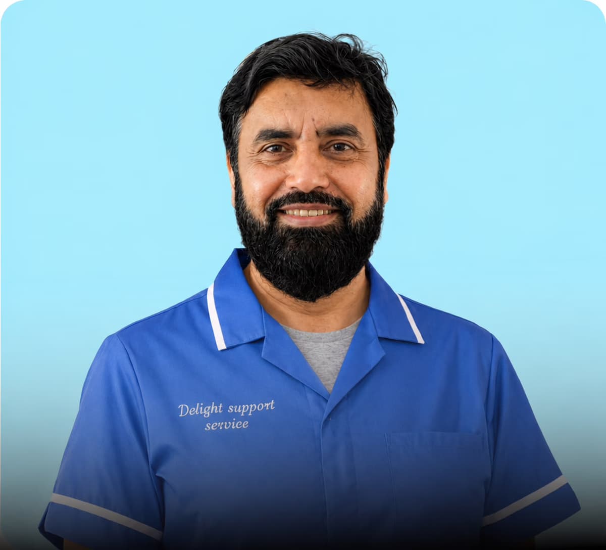 Akbar Khan, founder of Delight Support Services